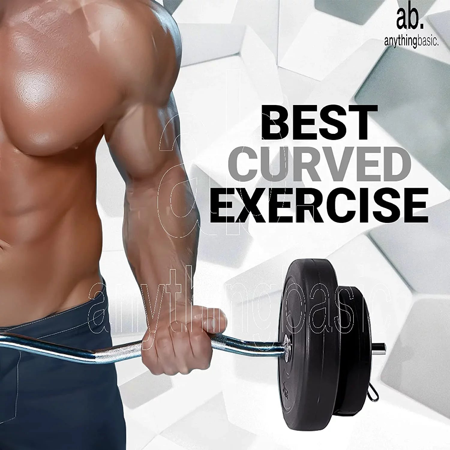 anythingbasic. PVC 10 Kg Home Gym Sizeet with One 3 Ft Curl and One Pair Dumbbell Rods with Gym Accessories Gym Sizeet