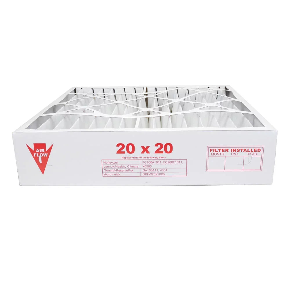 AIRx Filters 20x20x5 MERV 13 HVAC AC Furnace Air Filter Replacement for Honeywell FC100A1011 FC200E1011 CF200A1024, Health 2-Pack, Made in the USizeA
