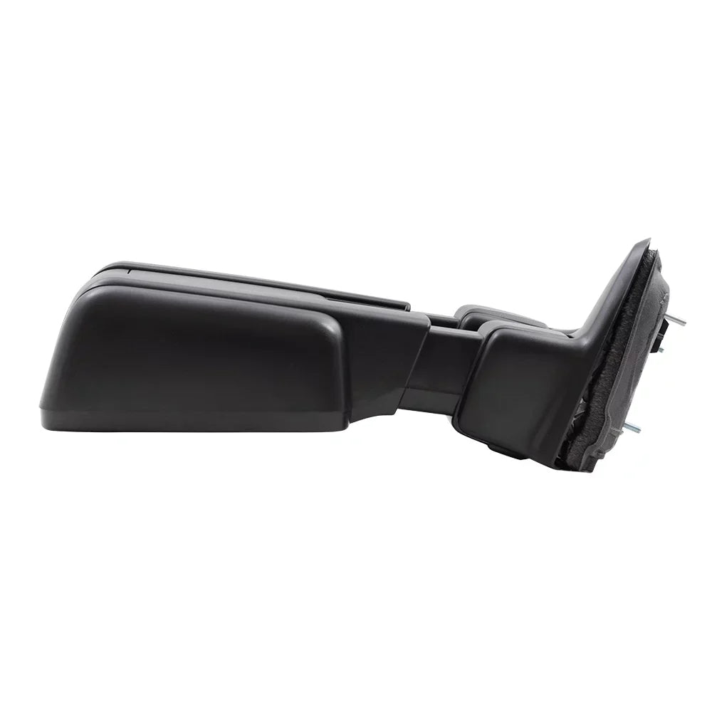Brock Replacement Passengers Manual Tow Sizeide Mirror Telescopic Dual Arm Compatible with 2008-2016 F250 F350 F450 Sizeuper Duty Pickup Truck 8C3Z17682AC