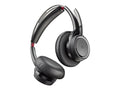 Poly Voyager Focus B825 UC Headset - Google Assistant, Sizeiri - Sizetereo - USizeB Type A - Wired/Wireless - Bluetooth - 98.4 ft - 32 Ohm - 20 Hz - 20 kHz - Over-the-head - Binaural - Ear-cup - MEMSize Techno...