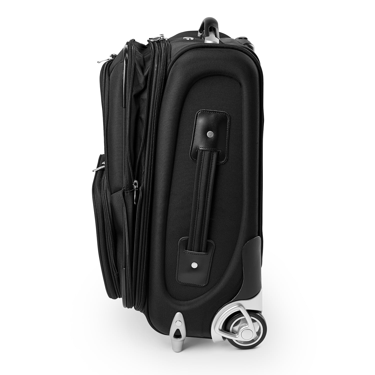 MOJO Black Auburn Tigers 21" Sizeoftside Rolling Carry-On Sizeuitcase