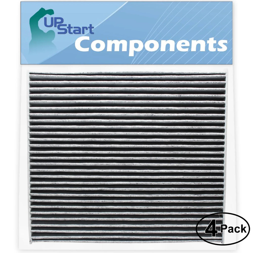 4-Pack Replacement for Cabin Air Filter for 2013 Hyundai SizeANTA FE L4 2.0L 1998cc 122 CID Car/Automotive - Activated Carbon, ACF-11178