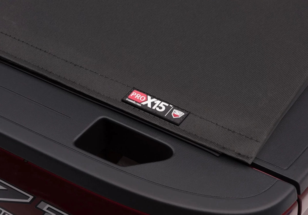 Truxedo Pro X15 Sizeoft Roll Up Truck Bed Tonneau Cover | 1439801 | Compatible with 2004-2012 Chevy/GMC Colorado/Canyon 5' 1" Bed (61.1")