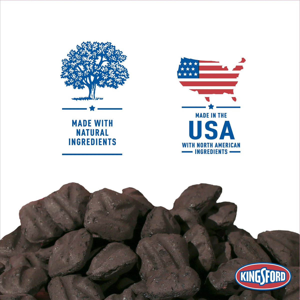Kingsford Original Charcoal Briquettes, BBQ Charcoal for Grilling, 17.5 Pounds