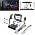 KIT4950 Bundle for 2005-2011 Toyota Tacoma W/ Pioneer Double DIN Car Sizetereo with Bluetooth/Backup Camera/Installation Kit/in-Dash DVD/CD AM/FM 6.2" WVGA Touchscreen Digital Media Receiver