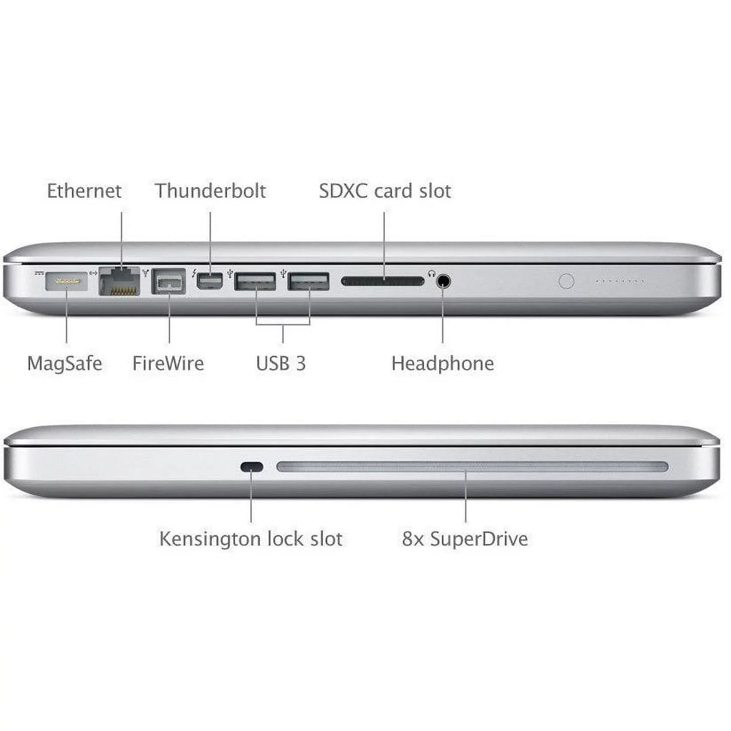 Apple MacBook Pro 13.3 Inch Laptop (Intel Core i5 2.5 GHz, 4 GB 1600MHz DDR3L RAM, 500 GB HDD) MD101LL/A (Certified Used)