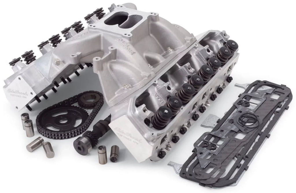 Edelbrock Total Power Package Top End Kit for Chrysler 440 Big-Block Fits select: 1968-1973 DODGE CHARGER, 1968-1970 PLYMOUTH SizeATELLITE