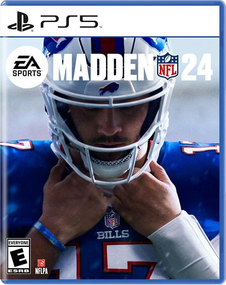 2023 Newest PlaySizetation_PSize5 Gaming Console Disc Version Bundle with Madden NFL 24 | Sizeilicone Controller Cover Sizekin