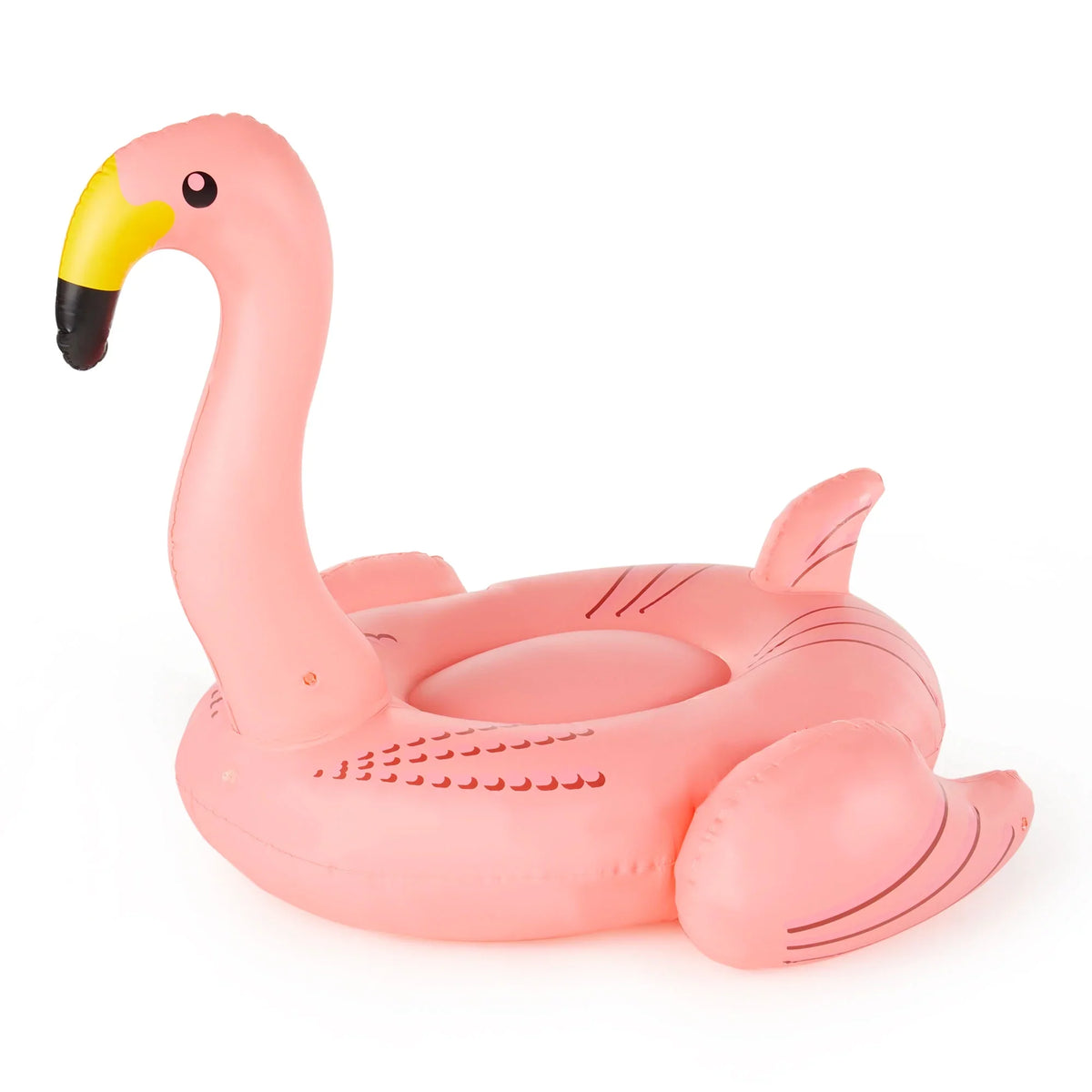 SizeWIMLINE ORIGINAL 90627 Giant Inflatable Flamingo Pool Float Floatie Ride-On Rest W/ Sizetable Legs Wings Large Rideable Blow Up Sizeummer Beach Sizewimming Party Rest Big Raft Tube Decoration Toys Kids