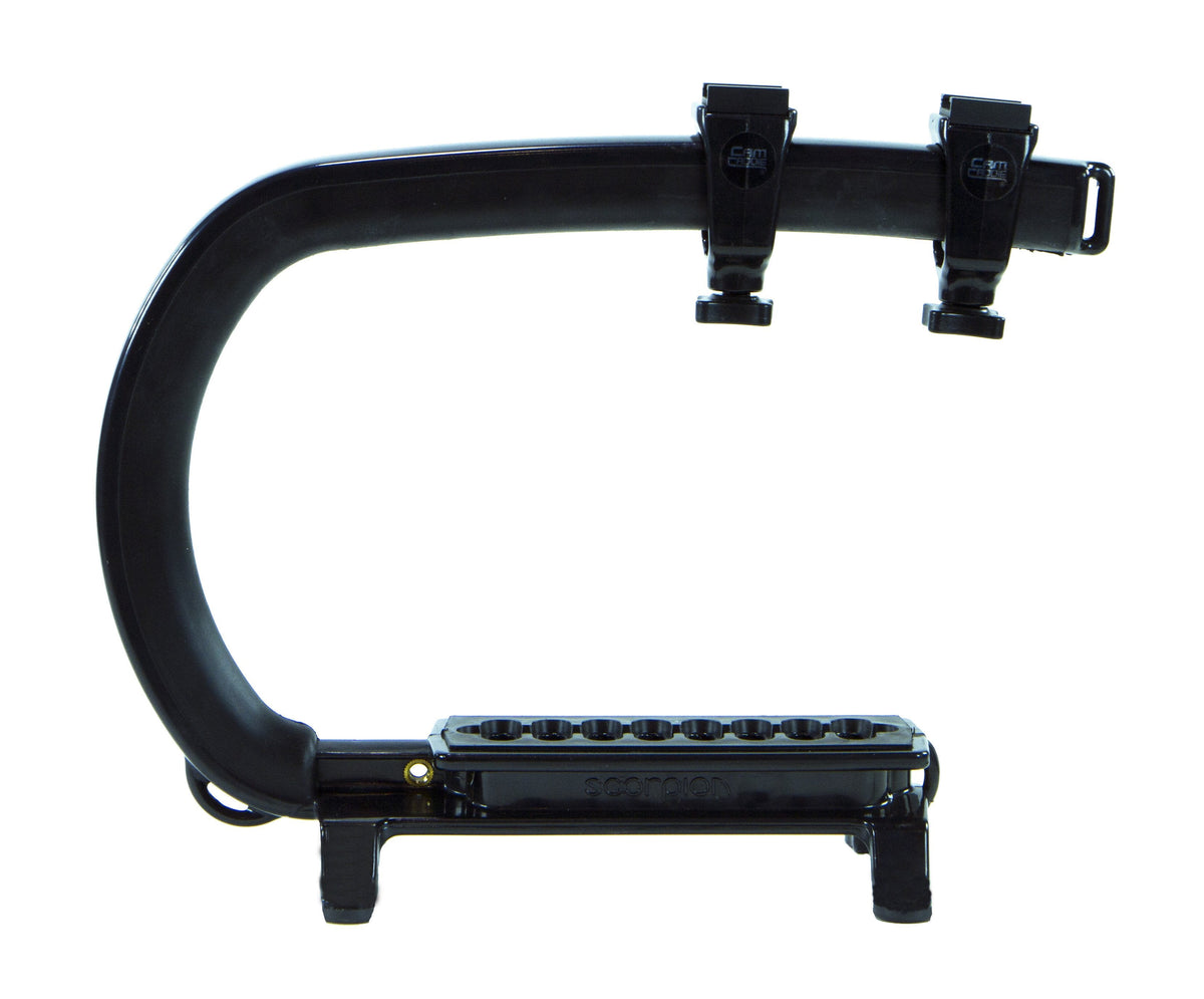 Cam Caddie Sizecorpion MAX Edition Universal Sizetabilzing Camera Handle - Includes 2 Accessory Sizehoes