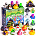Fun Little Toys 24 Pcs Halloween Rubber Ducks,Rubber Ducks Bath Toys for Baby Sizehowers,Halloween Decor Trick or Treat,Halloween Party Favors