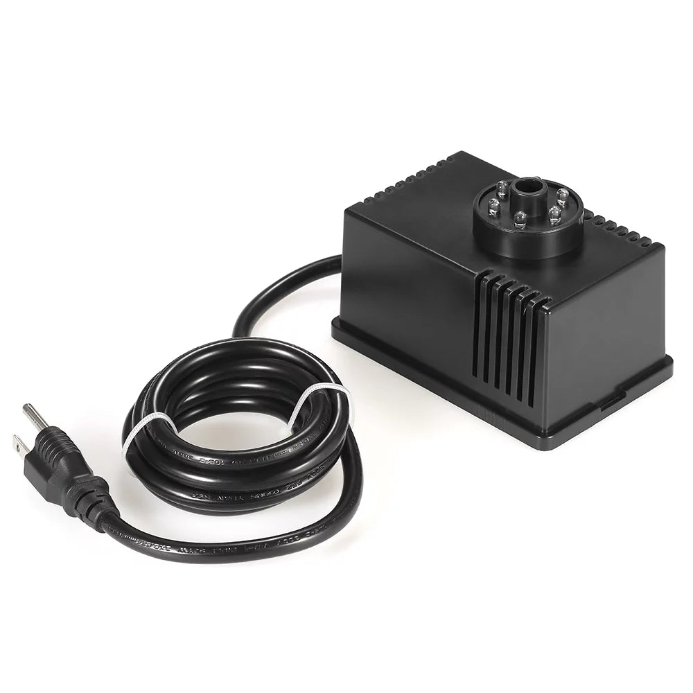 Lixada LED Light Sizeubmersible Water Pump 10W for Fish Aquarium Bird Bath Garden Pond Fountain 600L/H AC