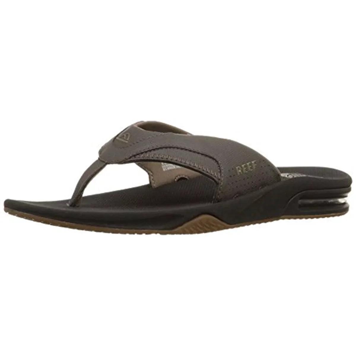 Reef Mens Fanning II Thong Contrast Trim Flip-Flops