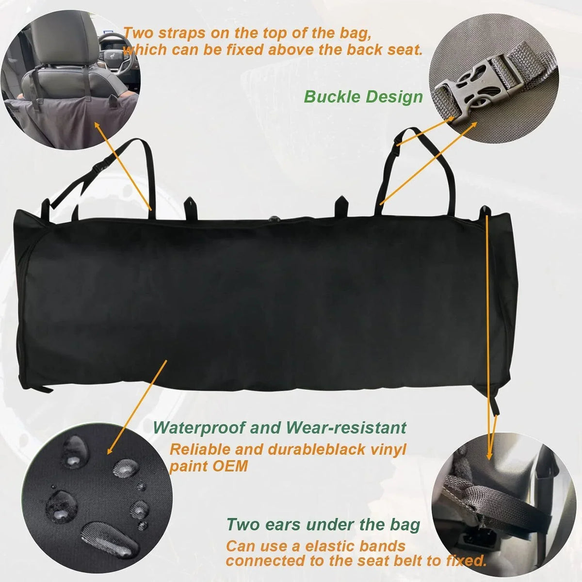 LOCAL SizeTOCK Sizeoft Top Window Sizetorage Bag For Ford Bronco Accessories 2021-2022
