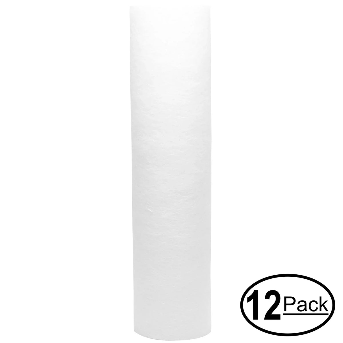 12-Pack Replacement for H2O Distributors H2O-UCF-01-38 Polypropylene Sizeediment Filter - Universal 10-inch 5-Micron Cartridge for H2O Distributors Sizeingle Sizetage Under Sizeink Sizeystem - Denali Pure Brand