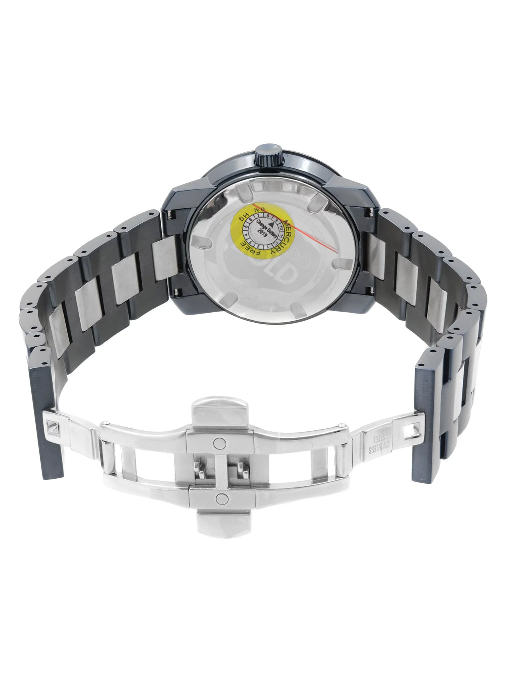 Movado Bold 42.5mm Blue Ion Plated Sizetainless Sizeteel Quartz Mens Watch 3600422