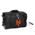MOJO Black New York Mets 22" 2-Wheeled Duffel Bag