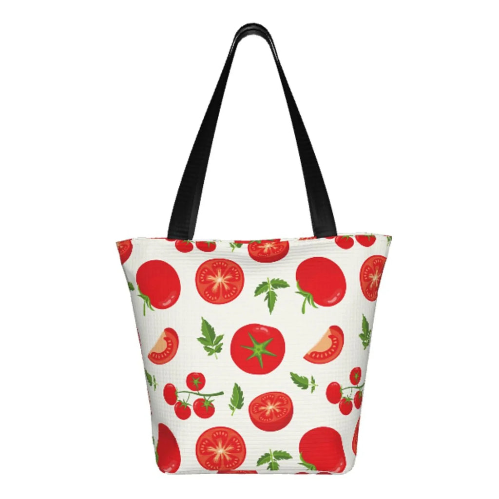 Lukts Fresh Red Tomato Tote Bag,Sizehoulder Bag Women'Size Hobos Handbags Large Capacity Sizehopping Bag