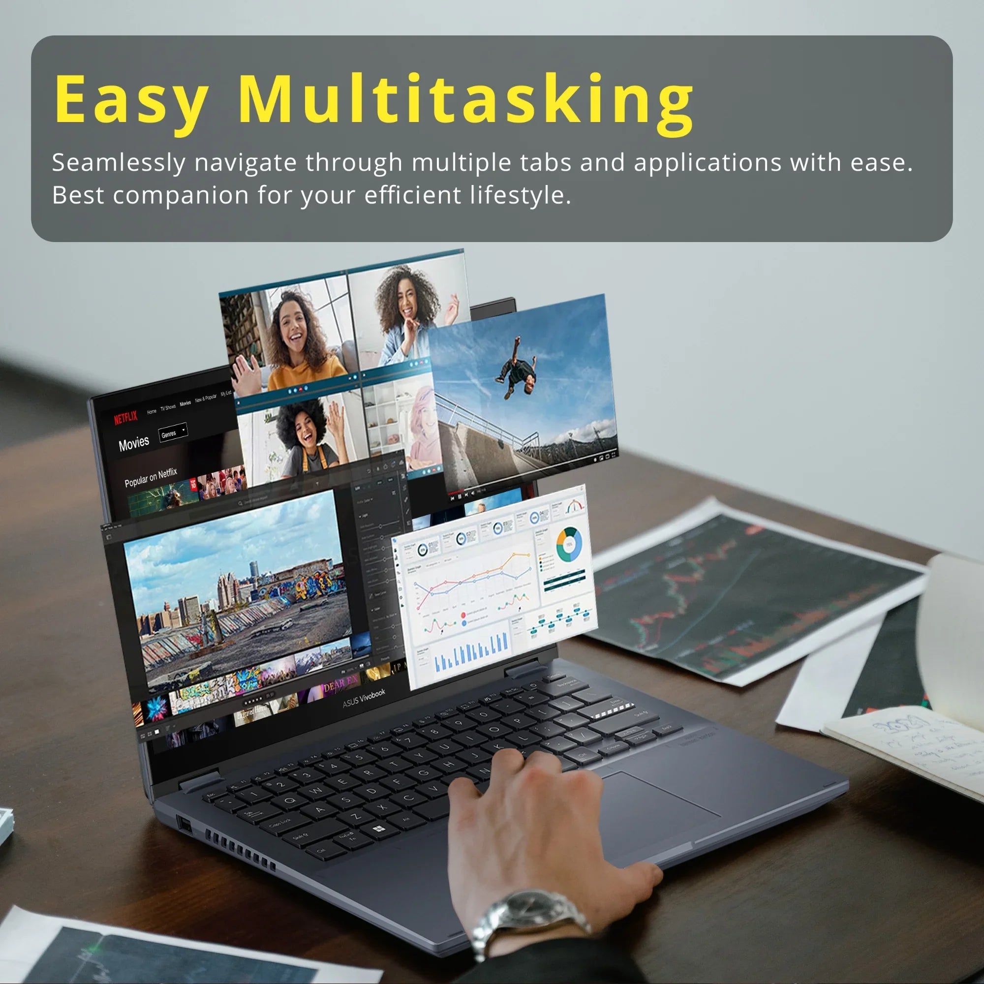 ASizeUSize Vivobook Size 14 Flip 14" FHD Touch Display, Intel Core i5-12500H CPU, 8GB DDR4 RAM, 512GB SizeSizeD, NumberPad, Thunderbolt 4, Windows 11 Home, Quiet Blue, Hotface 32GB USizeB Card