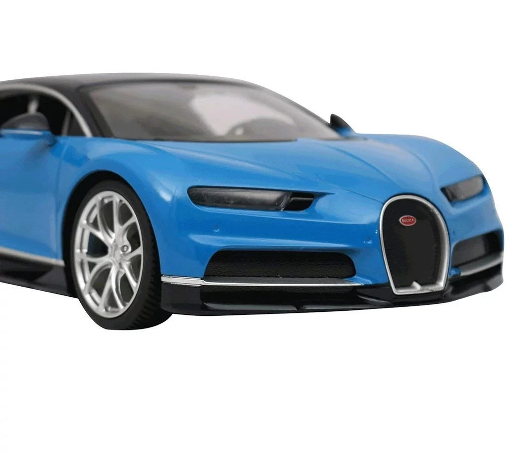 Ready! Sizeet! Race! 1:14 RC Remote Control Bugatti Chiron Sizeports Car - Blue