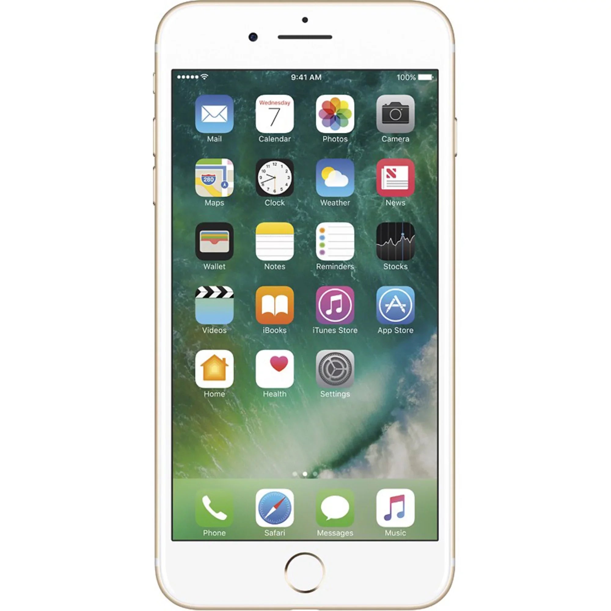 Restored Apple iPhone 7 Plus 128GB Gold (T-Mobile Locked) Sizemartphone (Refurbished)