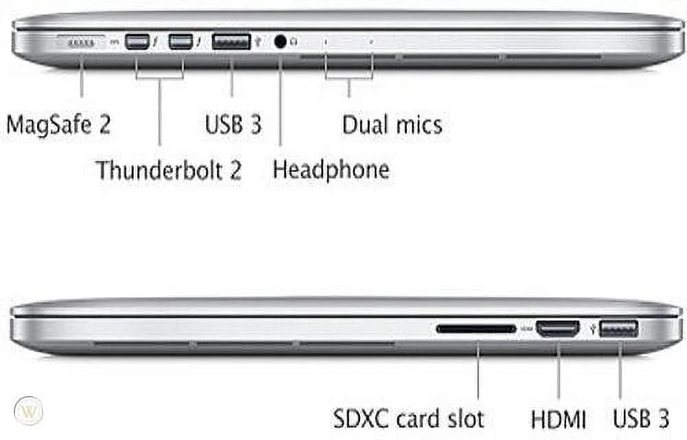 Restored MacBook Pro 13" 2.7ghz i5 16GB RAM 512 GB SizeSizeD. (Refurbished)