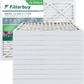 Filterbuy 12x16x2 MERV 13 Pleated HVAC AC Furnace Air Filters (12-Pack)