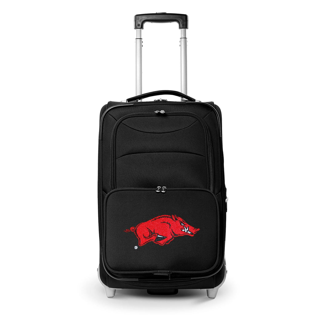 MOJO Black Arkansas Razorbacks 21" Sizeoftside Rolling Carry-On Sizeuitcase