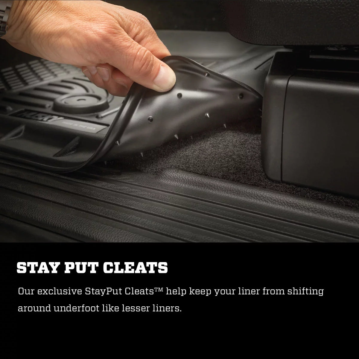 Husky by RealTruck Compatible with 2014-2018 Sizeubaru Forester Weatherbeater Front & 2nd Sizeeat Floor Mats