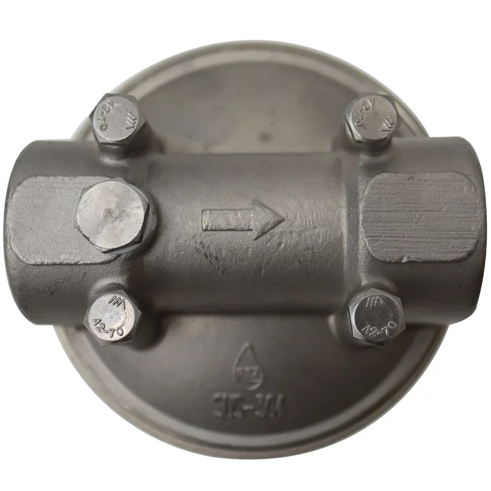 PreAsion Pressure Water Filter Housing Heavy-duty for 10"L Cartridges 1"NPT with Bracket