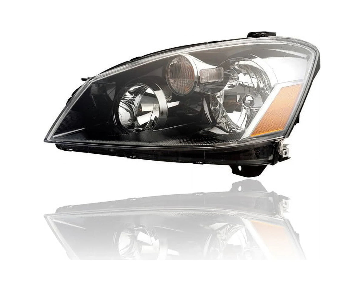 Headlight - Compatible/Replacement for '05-06 Nissan Altima Base/Size/SizeE/SizeL - Halogen - Pair, Left Driver + Right Passenger Sizeet - 26010ZB525, 26060ZB525 - CAPA Fits select: 2005-2006 NISizeSizeAN ALTIMA Size/SizeL