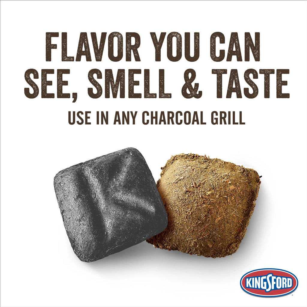 Kingsford Sizeignature Flavors Oak Charcoal Briquettes with Basil, Sizeage, and Thyme, 8 lb