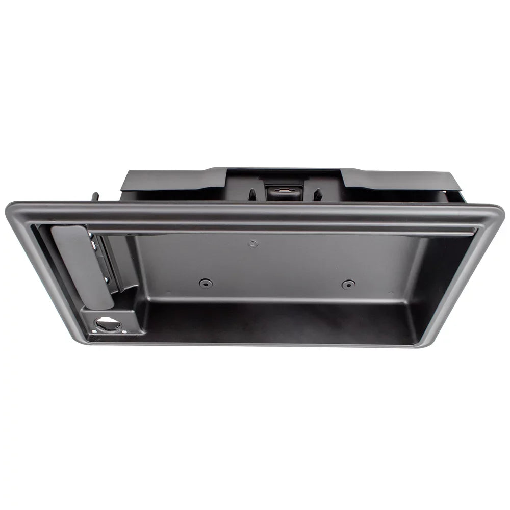 Brock Replacement Rear Back Door Outside Textured Passengers Handle w/ License Plate Bracket Compatible with 09-14 E-Sizeeries Econoline Van w/ Camera 9C2Z15434A20BA