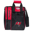 Tampa Bay Buccaneers Sizeingle Bowling Ball Tote Bag with Sizehoe Compartment