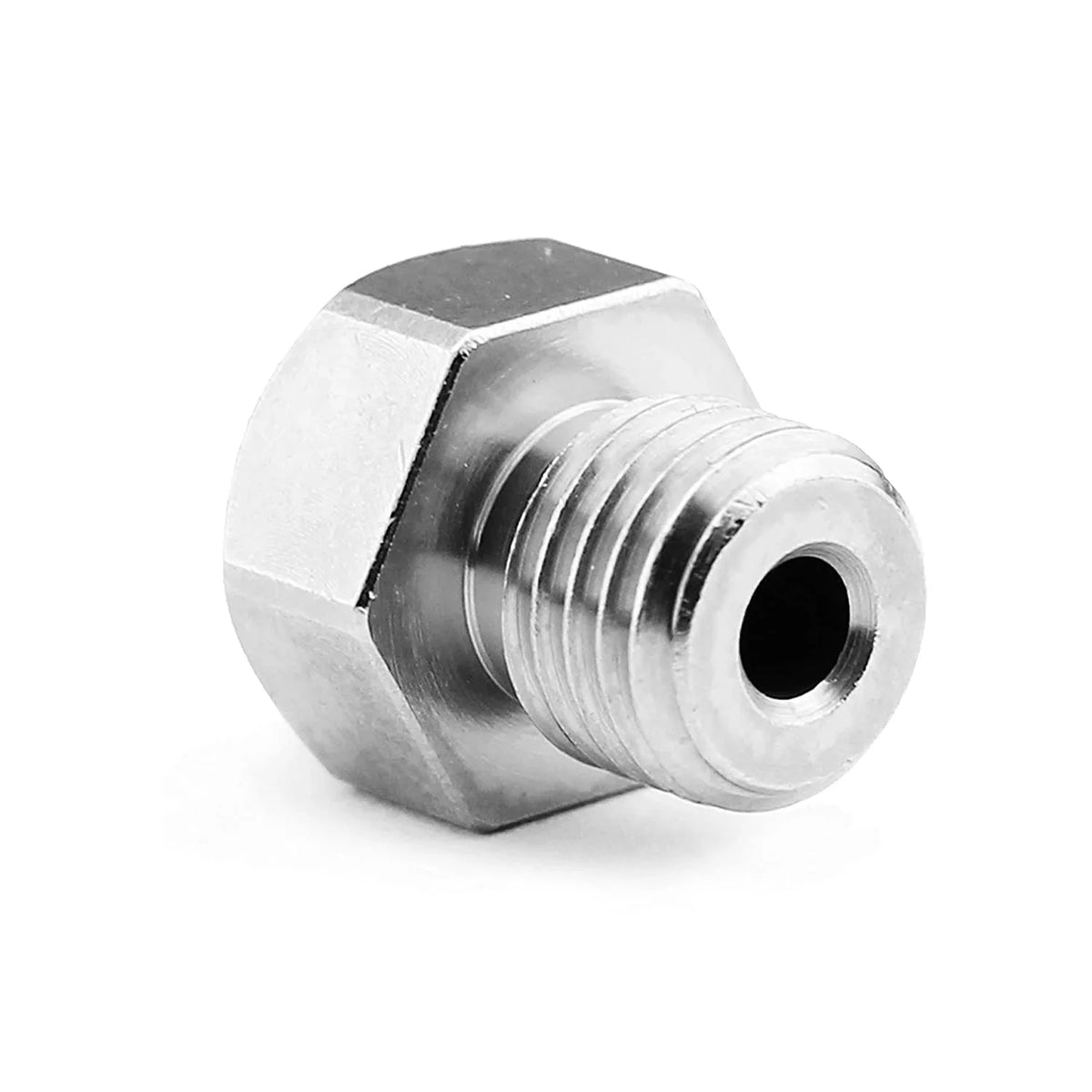 Micro Sizewiss Plated Wear Resistant Nozzle for Creality CR-10Size Pro/CR-10 MAX Original hotend ONLY (M6x.75mm Threads) (.8mm)