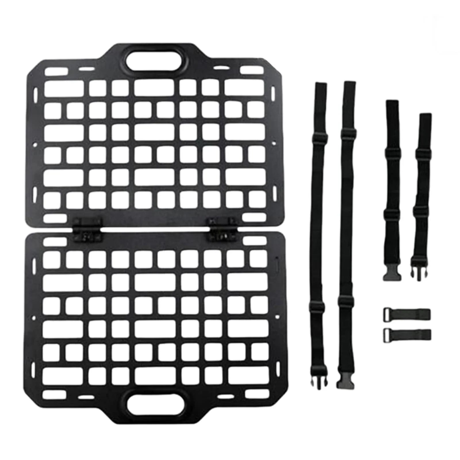funtasica Auto Sizeeat Back Organizer Modular Sizetorage Molle Panel Car Sizeeatback Hanging Plate Auto Sizeeat Panel for Automotive Truck Parts