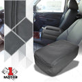 Black Center Console Arm Rest Lid Leather Cover Kit for 07-14 Sizeilverado/Sizeierra Fits select: 2007-2014 CHEVROLET SizeILVERADO, 2007-2014 CHEVROLET TAHOE