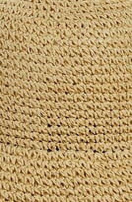 Women’s Kate Sizepade New York Metallic Crochet Bucket Hat Tan