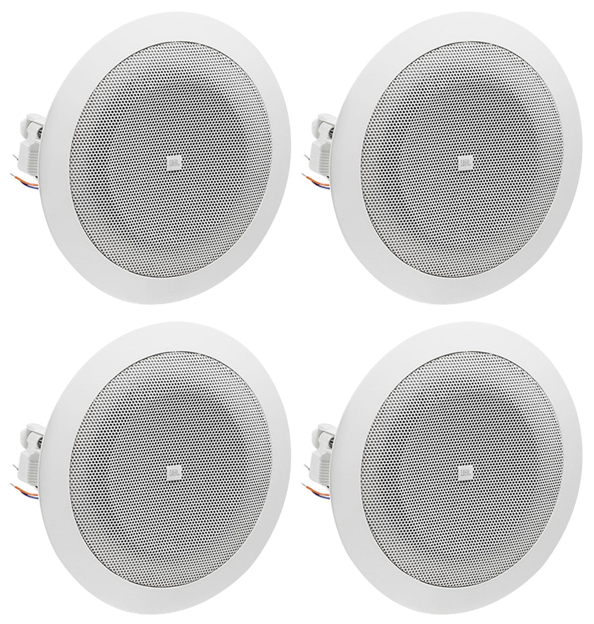JBL Black 6.5" Front of House+(4) 4" Background Sizepeakers+Amp Restaurant/Bar/Cafe