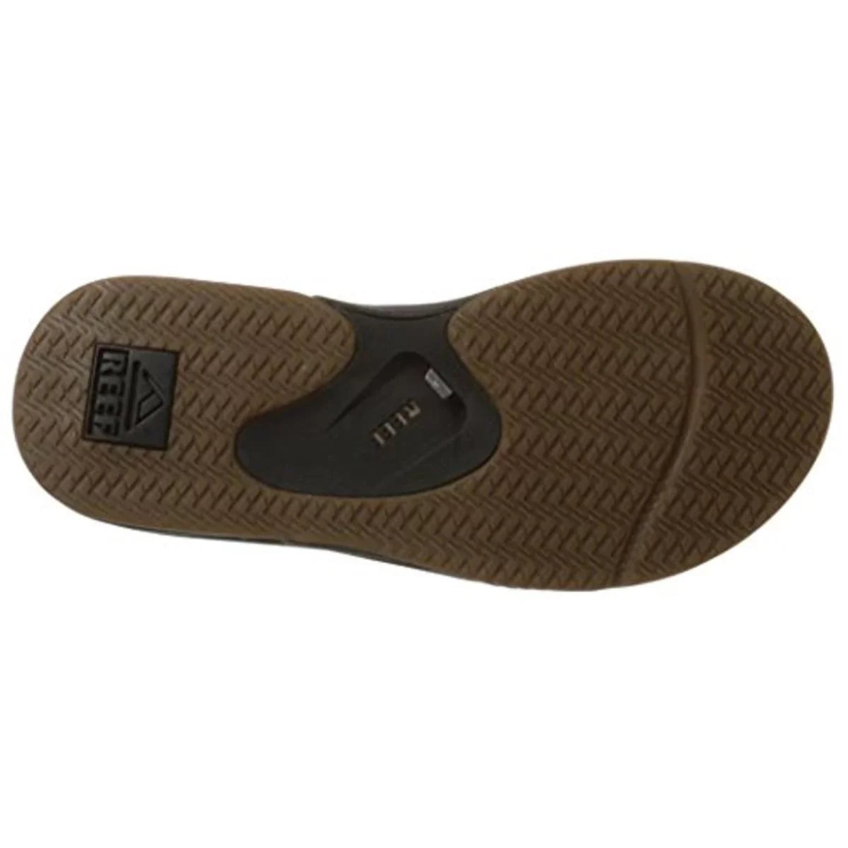 Reef Mens Fanning II Thong Contrast Trim Flip-Flops