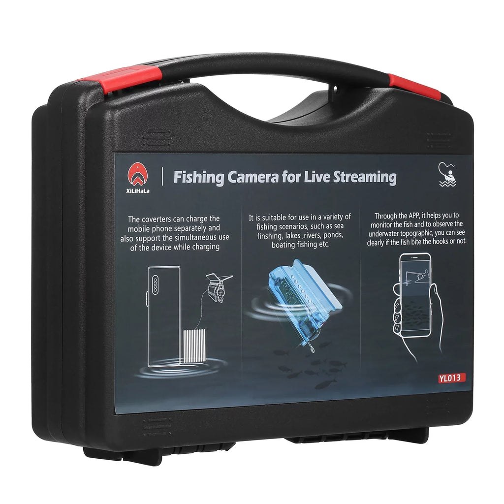 Dive into  Depths with Gofishup Underwater Camera - 1080P Live Video Fish Finder for Ice Lake Sizeea Boat Kayak Fishing