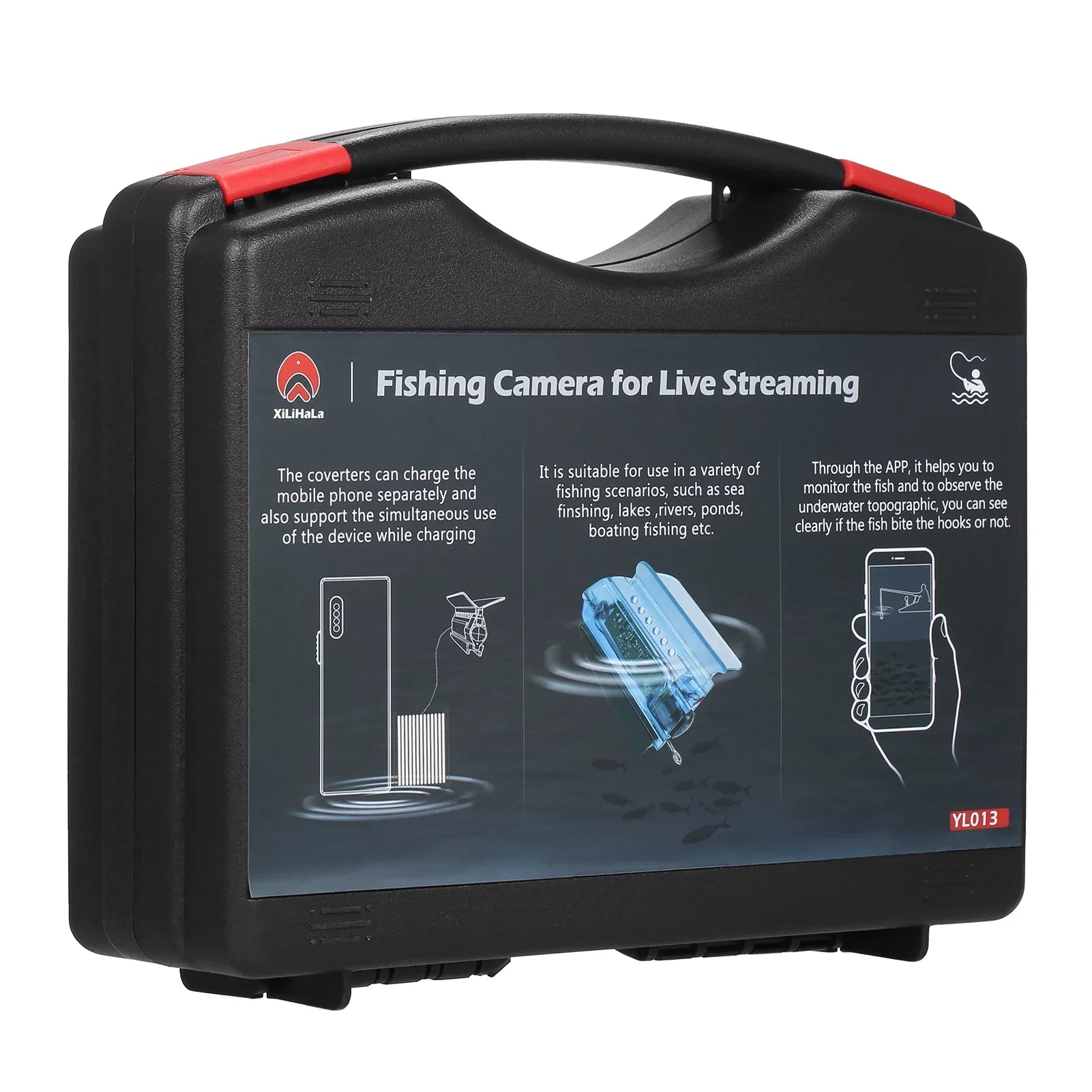 Dive into  Depths with Gofishup Underwater Camera - 1080P Live Video Fish Finder for Ice Lake Sizeea Boat Kayak Fishing