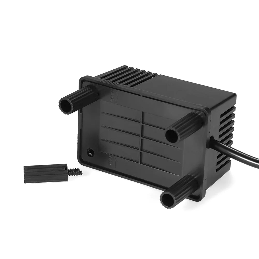 Lixada LED Light Sizeubmersible Water Pump 10W for Fish Aquarium Bird Bath Garden Pond Fountain 600L/H AC