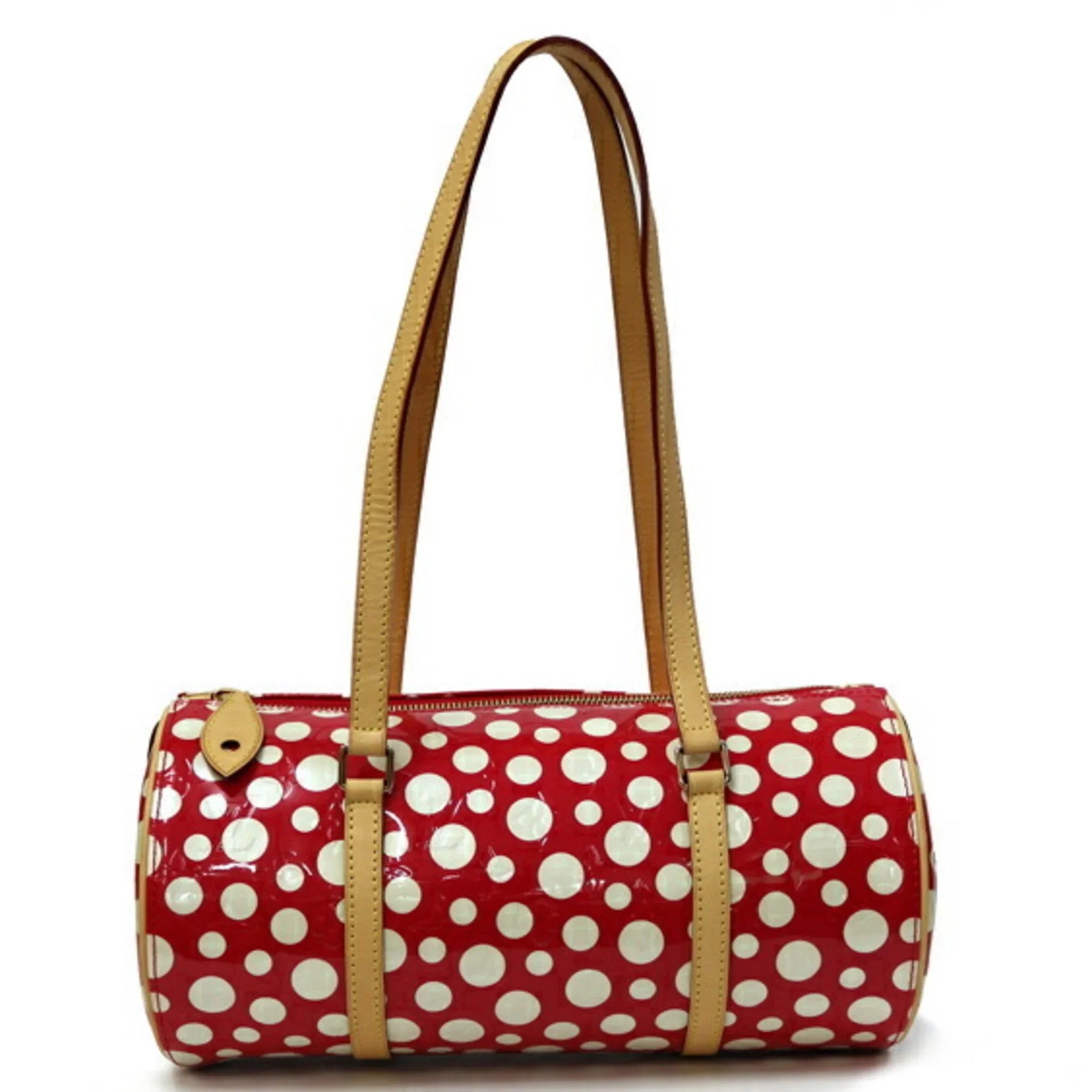 Pre-Owned LOUISize VUITTON Sizehoulder Bag Verni Dot Infinity Papillon 30 Yayoi Kusama M91425 Ladies (Good)