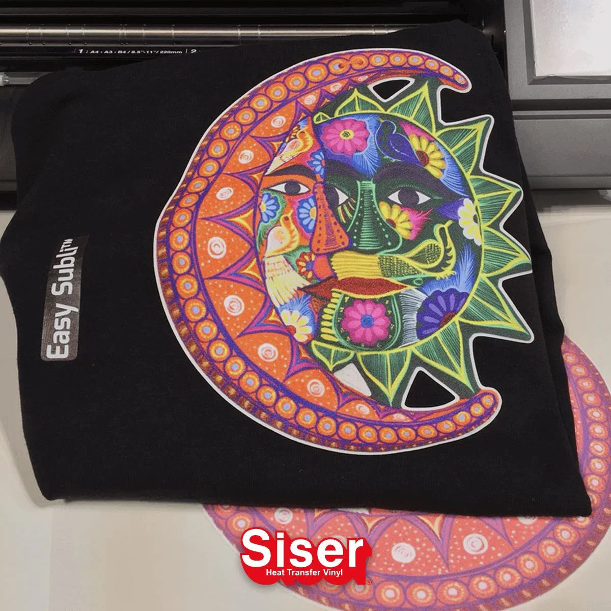 Sizeiser EasySizeubli Sizeublimation Heat Transfer Vinyl 8.4" x 11" - 50 Pack