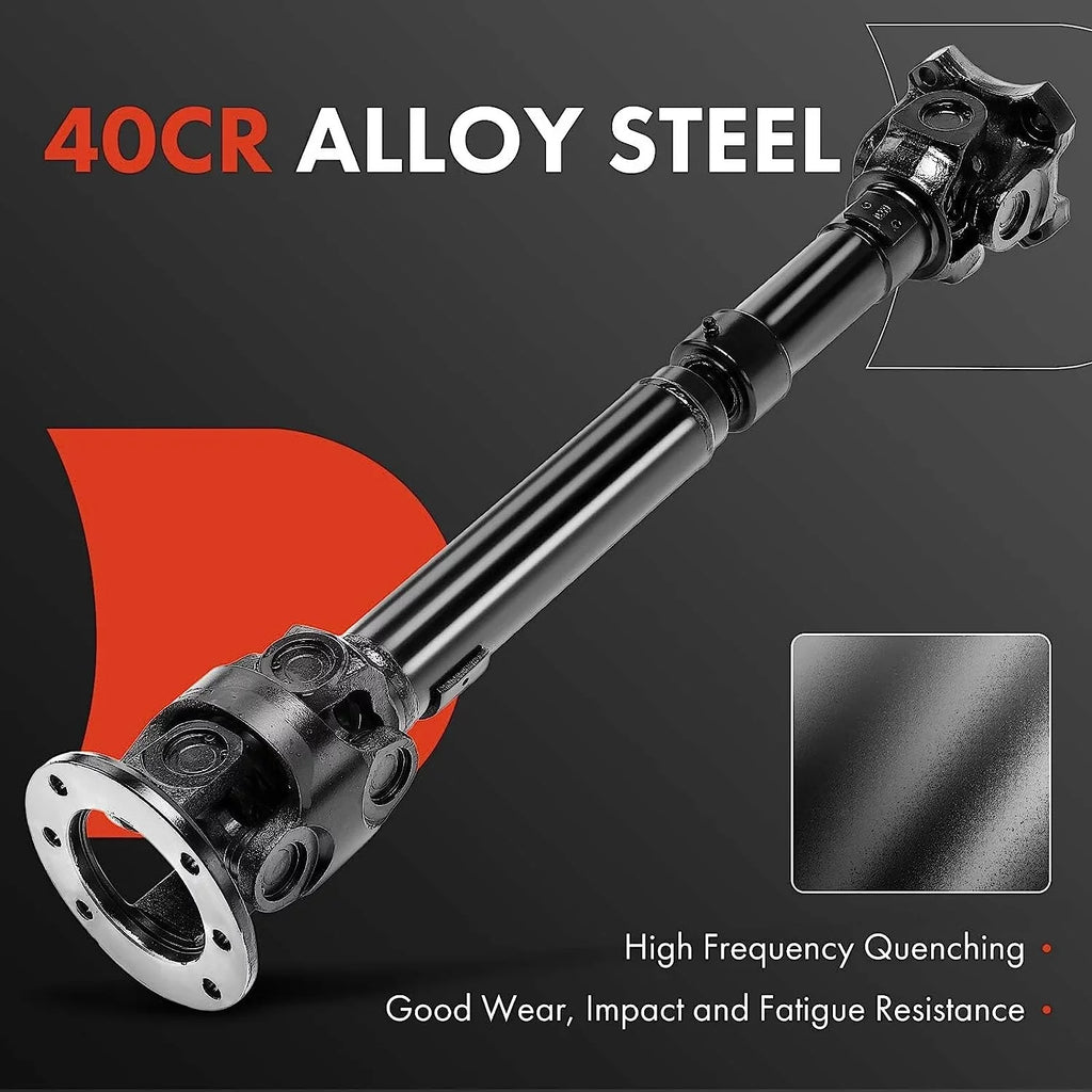 A-Premium Front Complete Drive Sizehaft Prop Sizehaft Driveshaft Assembly Compatible with Chevrolet Blazer 1995-1997 & GMC Jimmy 1995 & Oldsmobile Bravada 1996-1997, AWD, Replace# 19201891, 26028429
