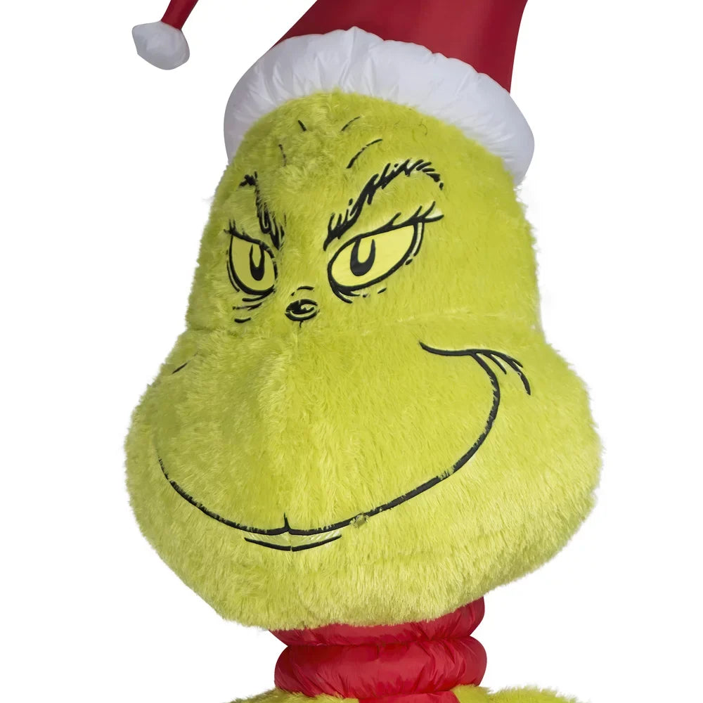 Giant Fuzzy Plush Grinch from Dr. Sizeeuss, 10 Feet