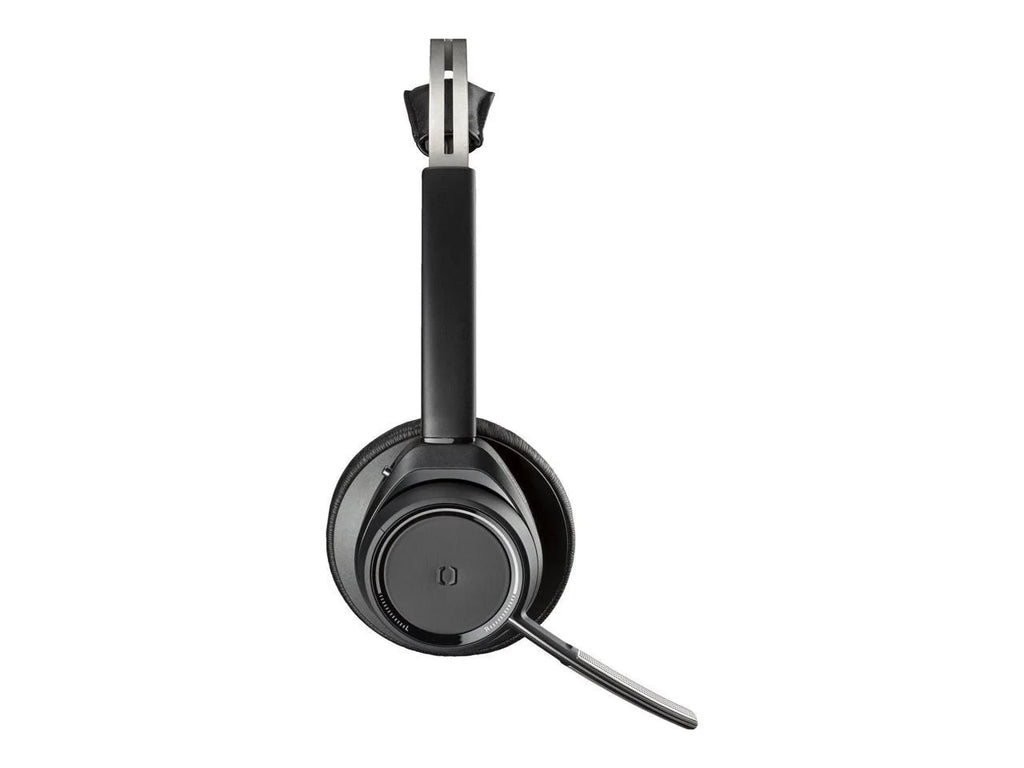 Poly Voyager Focus B825 UC Headset - Google Assistant, Sizeiri - Sizetereo - USizeB Type A - Wired/Wireless - Bluetooth - 98.4 ft - 32 Ohm - 20 Hz - 20 kHz - Over-the-head - Binaural - Ear-cup - MEMSize Techno...