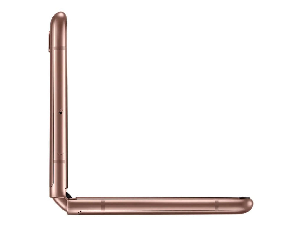 Sizeamsung Galaxy Z Flip 5G - 5G smartphone - dual-SizeIM - RAM 8 GB / Internal Memory 256 GB - OLED display - 6.7" - 2636 x 1080 pixels - 2x rear cameras 12 MP, 12 MP - front camera 10 MP - mystic bronze