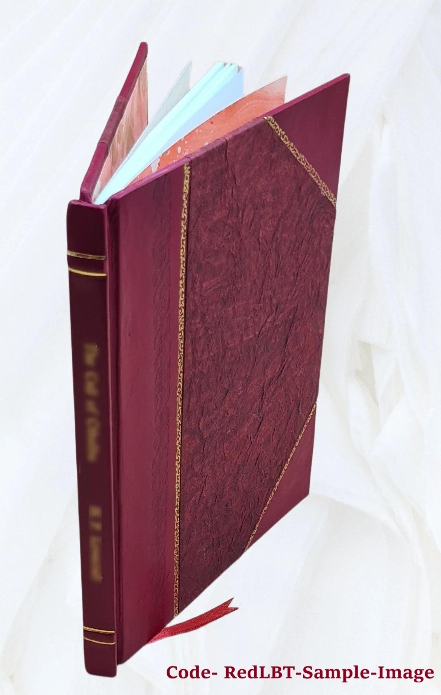 Mémoire sur les eaux de Paris : projet de distribution générale / par Gabriel Grimaud de Caux,... ; monument hydraulique et... dessinés par Adrien Dauzats 1860 [Leather Bound]